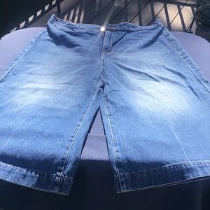 FRAME WIDE LEG JEANS